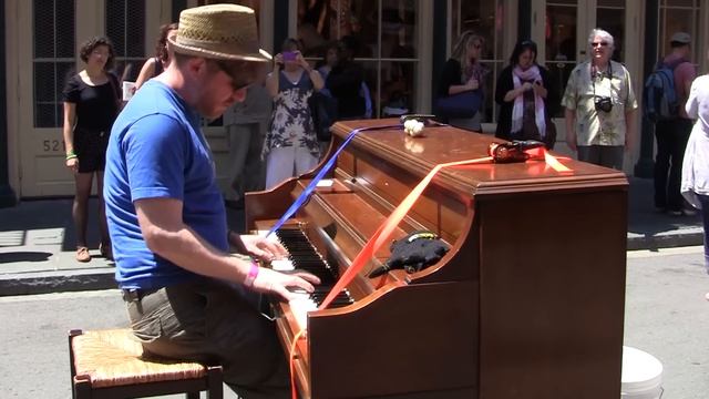 Dom Pipkin- New Orleans Blues On Street Piano