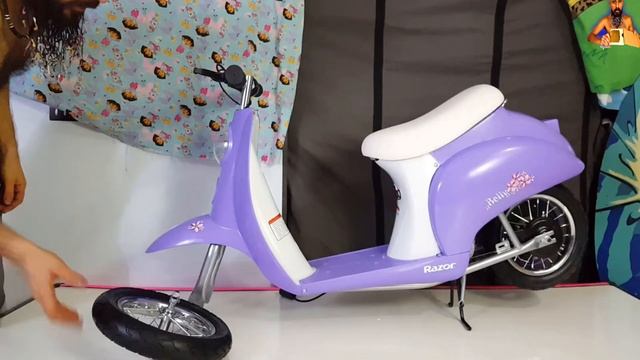 How to Assemble a Razor Pocket Mod Betty Kids Electric Scooter смотреть онлайн