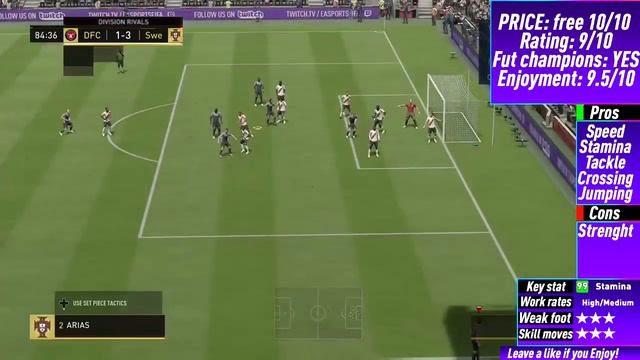 FIFA 19 FUTTIES ARIAS 90 REVIEW | FUTTIES ARIAS WEEKLY OBJECTIVE | FIFA 19 REVIEW ARIAS смотреть онлайн