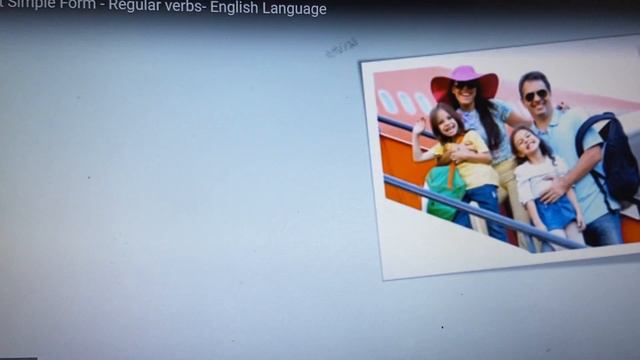 Past simple tense (regular verbs) смотреть онлайн