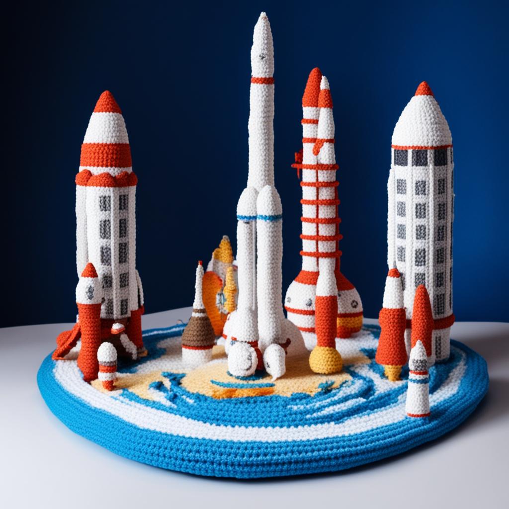 АМИГУРУМИ: Космос, 12 апреля, ДЕНЬ КОСМОНАВТИКИ, ВЯЗАНЫЕ ИГРУШКИ ОТ НЕЙРОСЕТИ. смотреть онлайн