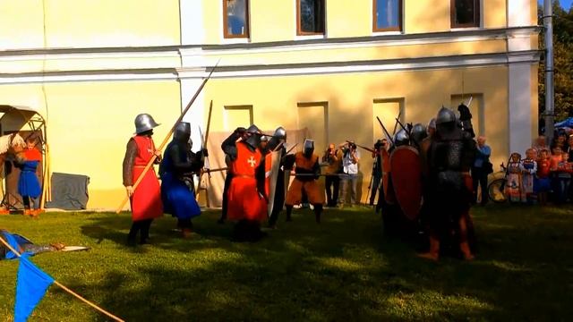 775-лет Невской битвы в Устье реки Ижоры. смотреть онлайн