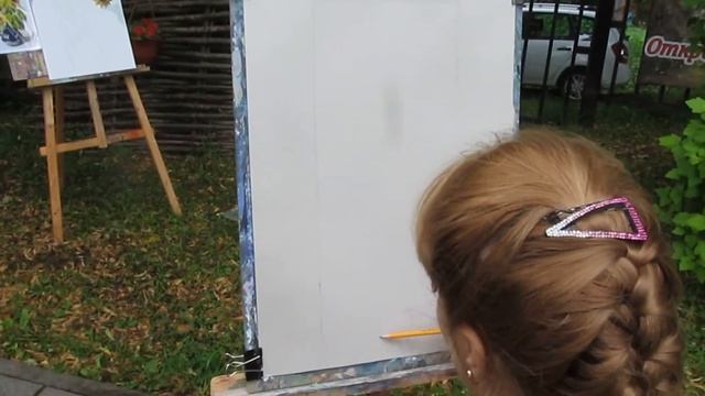 МАСТЕР-КЛАСС | Делаем нестандартный ФОРМАТ листа | Карандаш и А3 | МАЛОЗЁМОВА Юлия Борисовна