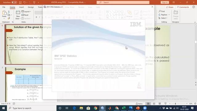 One way ANOVA and Two way ANOVA in SPSS Software смотреть онлайн