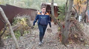 Как сделать бочку для сжигания веток