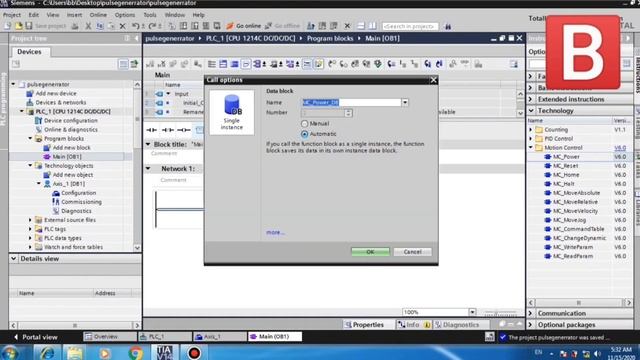 How to configure Motion control in TIA portal to control servo or stepper motor (MC_MoveRelative) смотреть онлайн
