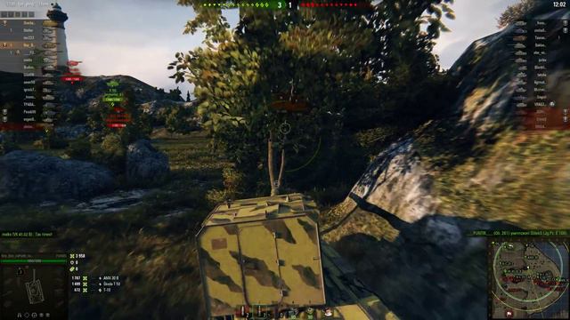 ФВ4005 пт сау | 10119 урона - Статист | FV4005 Stage II - Ворлд оф танкс