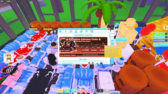 *NEW* TACO UPDATE IN ROBLOX MY RESTAURANT!!! (NEW TACO TRUCK AND EXCLUSIVE INFERNUS CRATE) смотреть онлайн