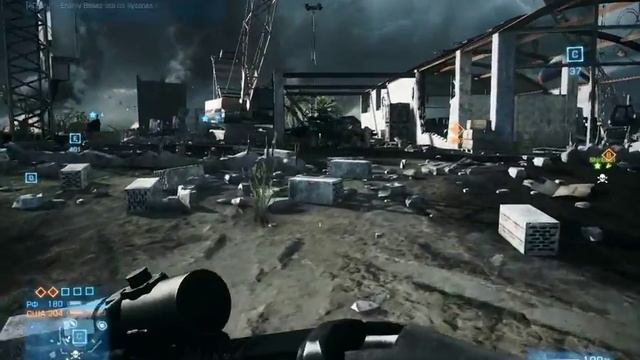 играем в battlefield 3 shiri и kirill2807 - эпическая победа защита смотреть онлайн