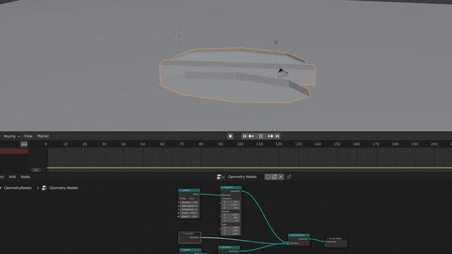 BLENDER GEOMETRY NODES RIGID BODY SIMULATION смотреть онлайн