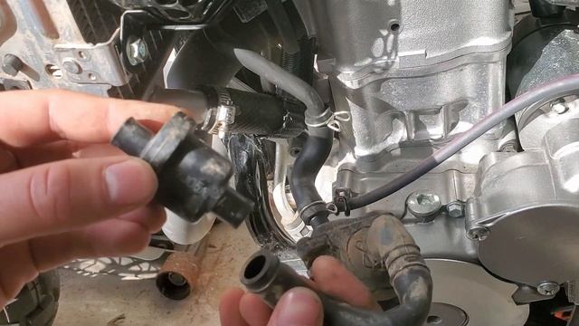 Remove DRZ400 PAIR Valve