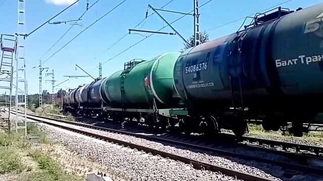 "Красноуфимец"! ВЛ80С-1144/1067Б с грузовым поездом смотреть онлайн