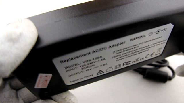 Блок питания для ноутбука Sony 16V7.5A (6.5x4.4) смотреть онлайн