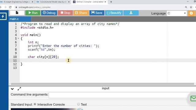 2D character Arrays смотреть онлайн