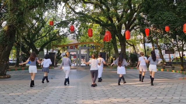 Mambella line dance [32C 4W Improver, choreo Gregory Danvoie & Magali CHABRET] смотреть онлайн