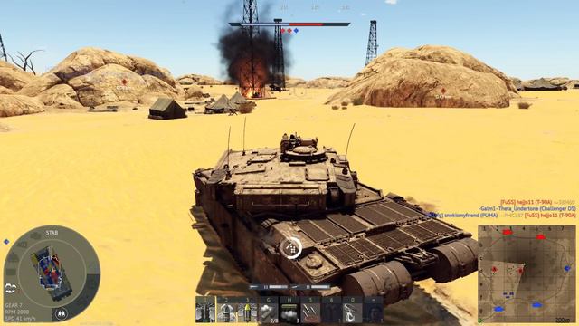 Challenger Mk.3 & Jaguar GR.1A Gameplay (War Thunder) смотреть онлайн
