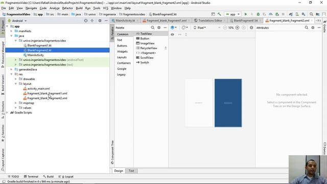 Android - Fragmentos Dinamicos en kotlin смотреть онлайн