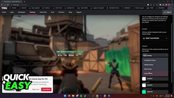 How To Add Valorant Tracker to Stream [BEST Way!]