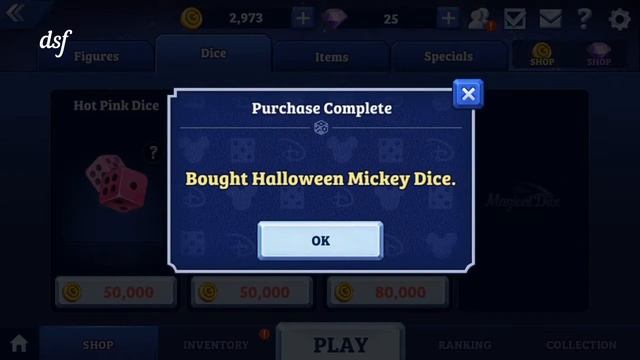 Disney Magical Dice: Leveling Crystal Dice to Max & Purchasing the Halloween Mickey Dice смотреть онлайн