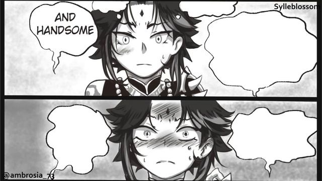 Drunk Lumine - Genshin Impact [Comic Dub] смотреть онлайн