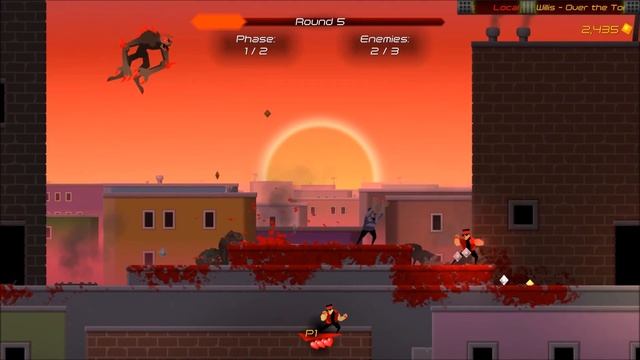 Blast Brawl 2: Bloody Boogaloo - Gameplay смотреть онлайн