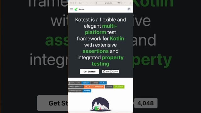 What is Kotest? A cool multiplatform testing library. смотреть онлайн