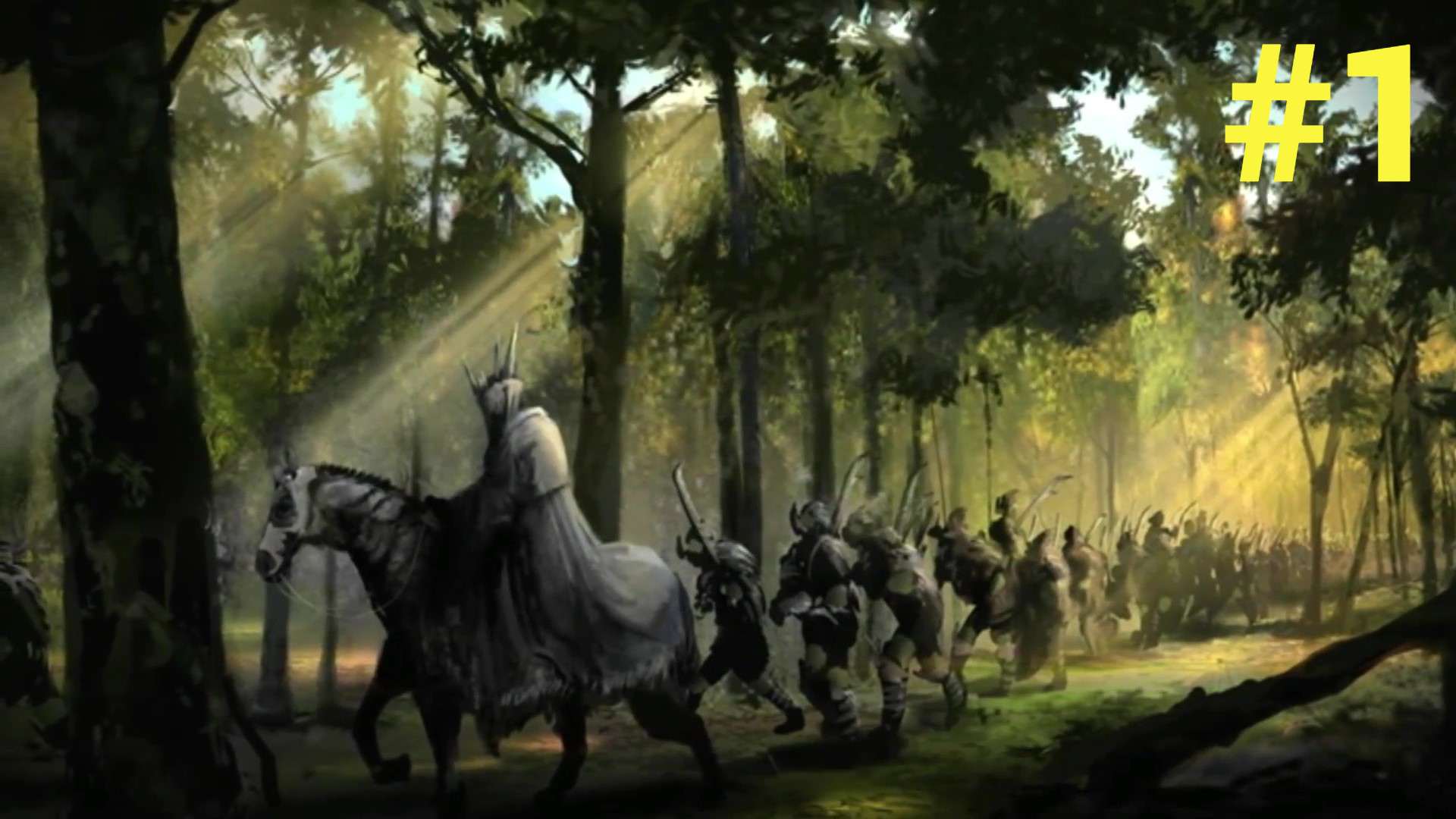 Прохождение игры The Battle for Middle-Earth II на высокой сложности за силы тьмы #1 смотреть онлайн