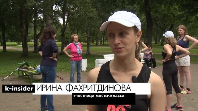 Спортивная ходьба в саду «Нева» смотреть онлайн