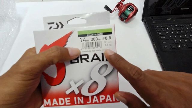 Daiwa J Braid Chartreuse UNBOXING смотреть онлайн