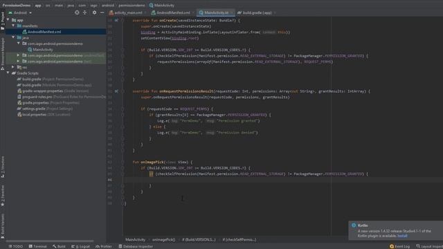 Android Storage and Camera Permissions - Android Basics 022 смотреть онлайн