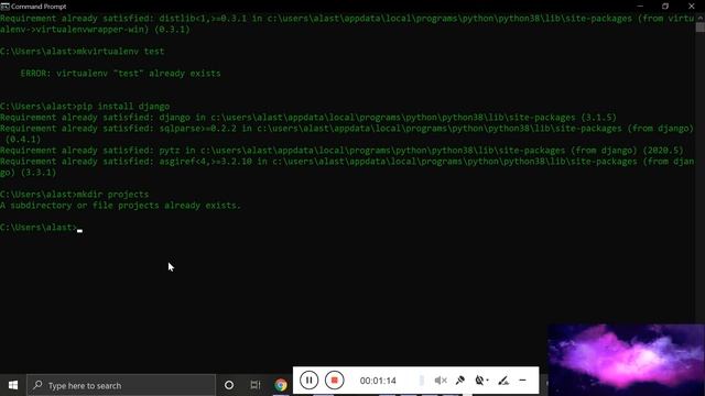 Install Django Under 3 Minutes смотреть онлайн