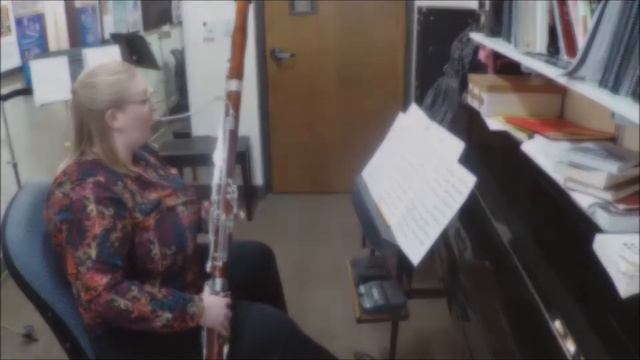 Bassoon EOTW Christopher Weait Middle Register Blues Scales смотреть онлайн