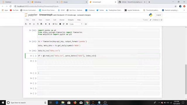 TimeSeries Data Analysis Pandas, CSV and Python смотреть онлайн