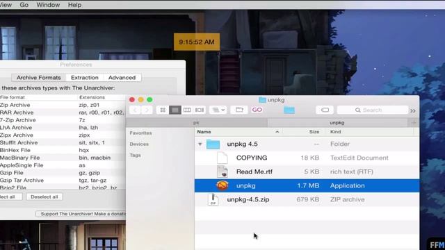 Unpack All Files In Packages (.pkg, .mpkg) Free On Mac