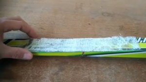 Ремонт сломаной лыжи Фишер RCS. Не приклеился верхний слой- почему?