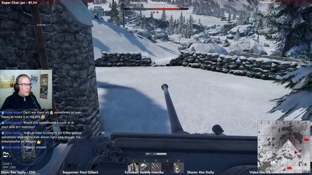 Panther Prototype VK 3002 and Fw 190 D-9 on Frozen Pass смотреть онлайн