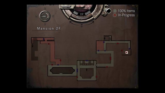Resident Evil HD Remaster - Jill Valentine - Second Floor Map Location. смотреть онлайн