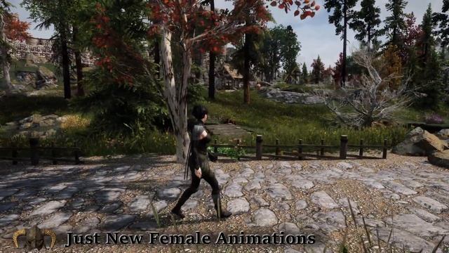 Best Skyrim Mods (SE & LE) - Female Animations: Walking and Running смотреть онлайн
