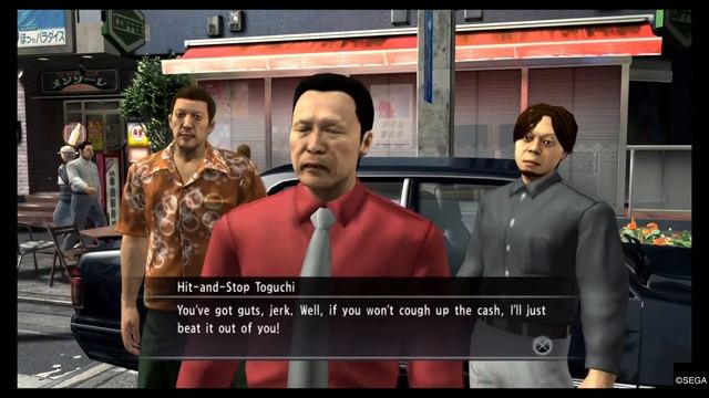 Yakuza 3 Remastered - Substory: Hit-and-Stop смотреть онлайн
