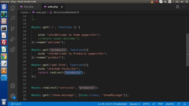 Learn Laravel 8 Tutorials in Hindi - #6 - Routing in Laravel 8 (Redirect, Named, Regular Expression смотреть онлайн