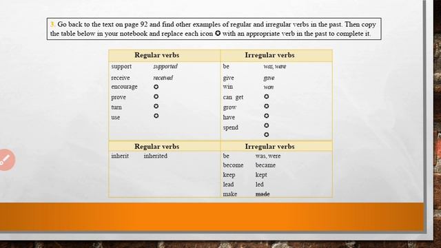 Simple Past activities - 1a série ens médio - 4° bloco смотреть онлайн