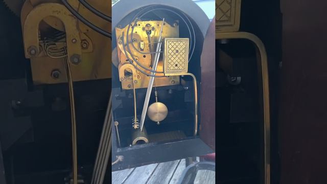 1920 (B20) Junghans Westminster Chime Tambour Mantel Clock смотреть онлайн