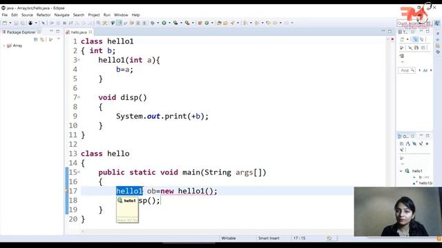 #28 Parameterized Constructor in Java with Example | Type of Constructors | CORE JAVA | Hindi смотреть онлайн