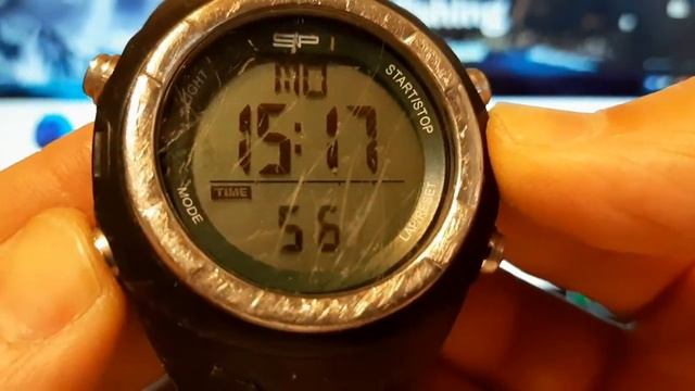 Sporasub SP1. Настройка. Замена батарейки. смотреть онлайн