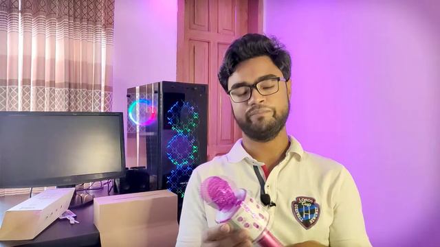 Karaoke microphone bluetooth speaker | কারাওকে মাইক্রোফোন | Karaoke microphone price in Bangladesh смотреть онлайн