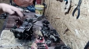 Полная разборка механического тнвд mazda двс wlt