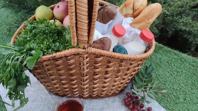 Корзина для пикника 48 см смотреть онлайн