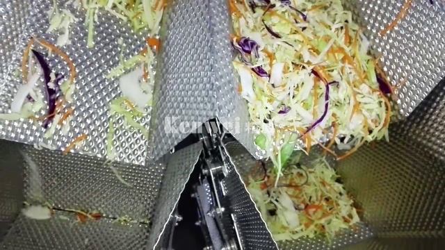 Мультиголовочный весовой дозатор для зеленых салатов и подобных овощей с вибрационной подачей продук смотреть онлайн
