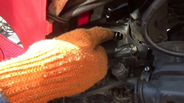 ??#Скутер #Первый запуск после долгого  простоя.