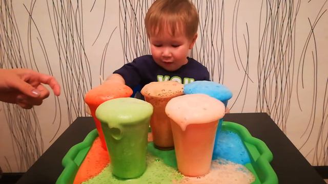 ОПЫТЫ ДЛЯ ДЕТЕЙ Крутой эксперимент с пеной смотреть онлайн